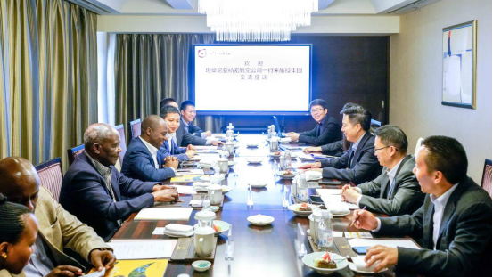 坦桑尼亚驻华参赞一行到尊龙集团交流座谈